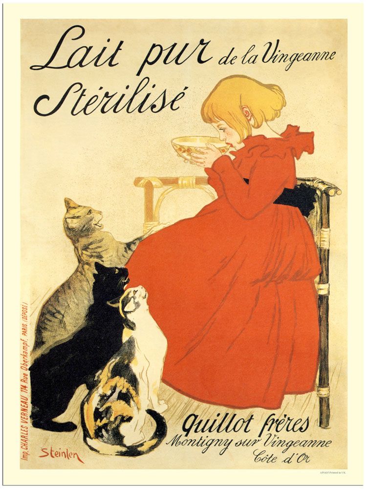 Lait stérilisé   Theophile Alexander Steinlen