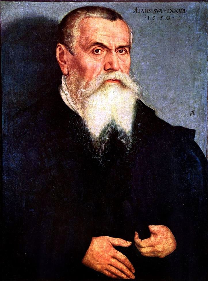 Autoportrait   Lucas Cranach