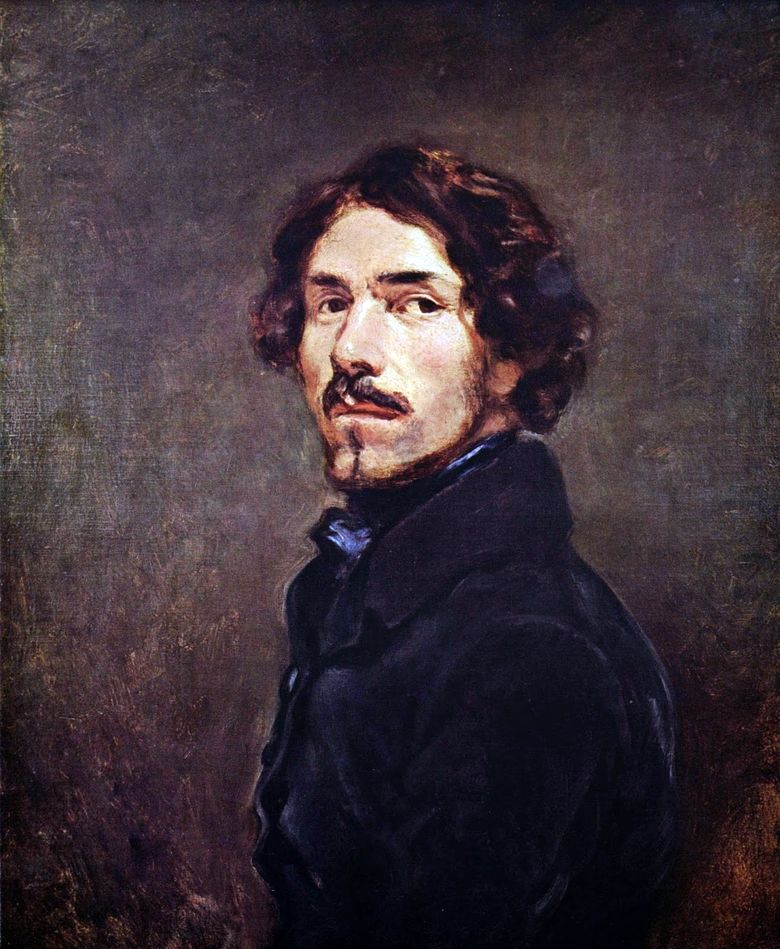 Autoportrait   Eugene Delacroix