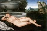 Nymphe à la fontaine   Lucas Cranach