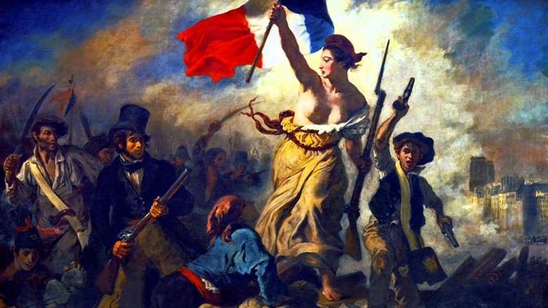 Liberté guidant le peuple (Liberté sur les barricades)   Eugene Delacroix