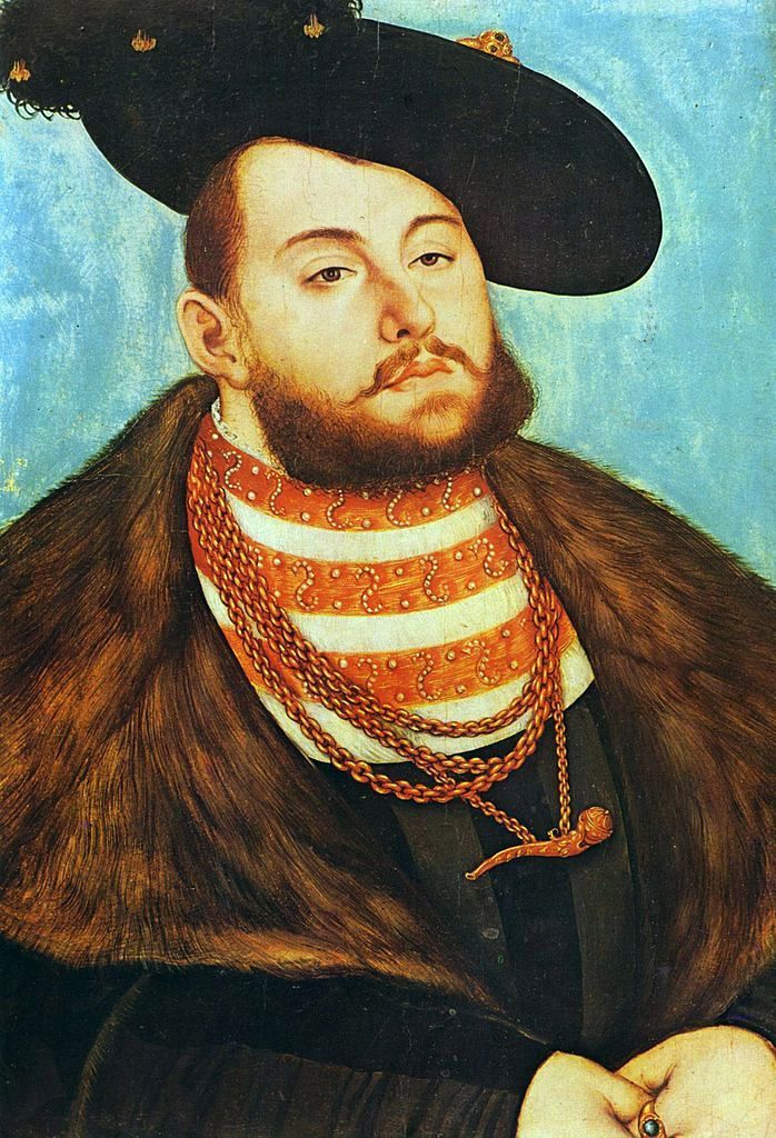 Portrait de Johann Friedrich le Magnanime   Lucas Cranach