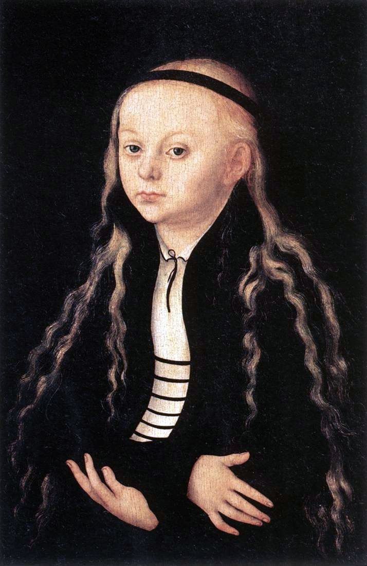 Portrait de Magdalena Luther   Lucas Cranach