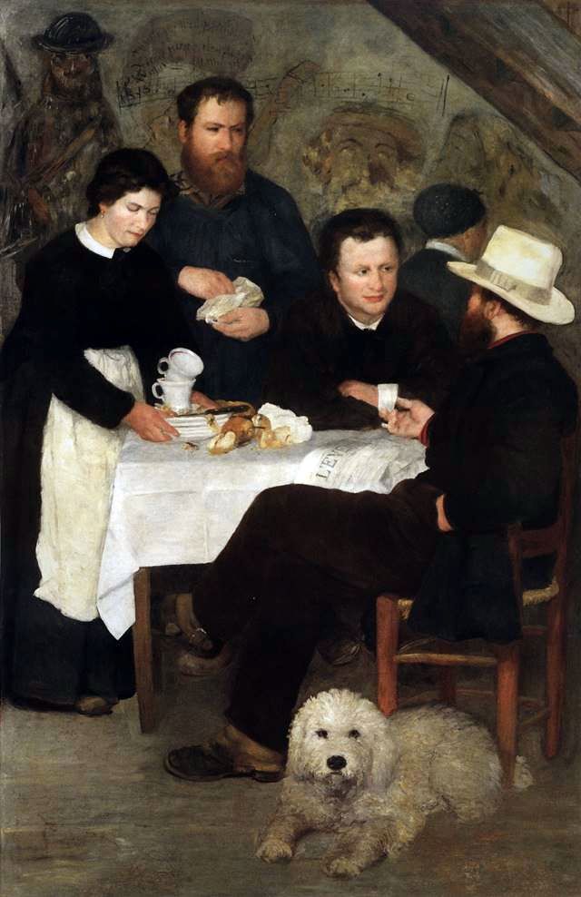 Restaurant de Mère Anthony   Pierre Auguste Renoir