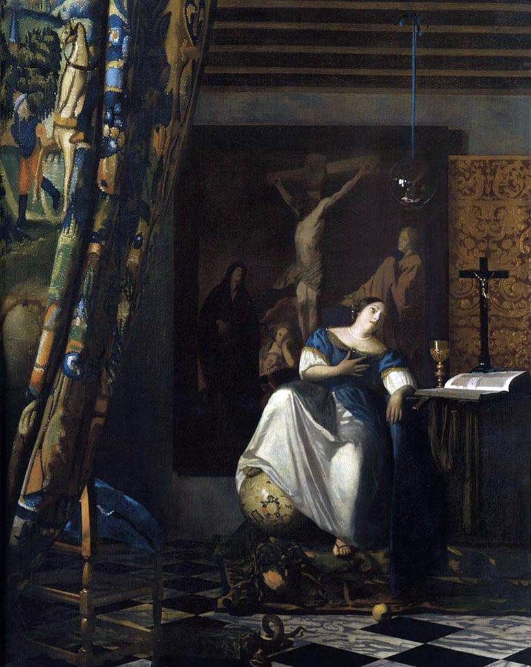 Allégorie de la foi   Jan Vermeer