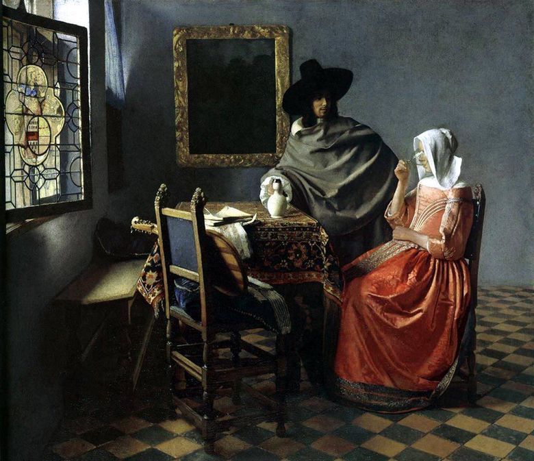 Verre de vin   Jan Vermeer