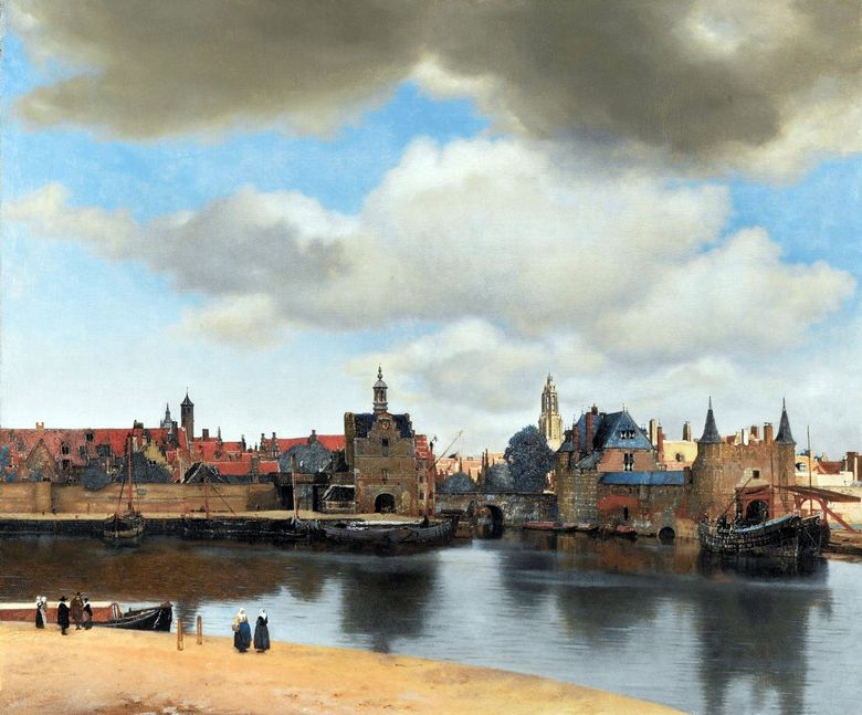 Vue de Delft   Jan Vermeer