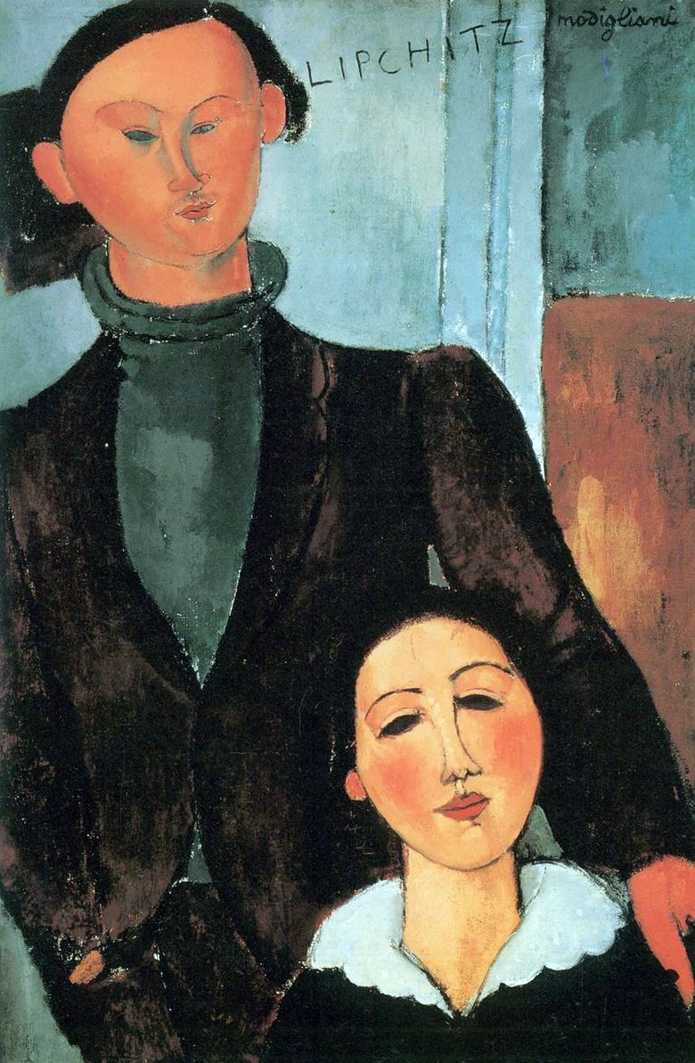 Jacques Lipschitz et son épouse Berta   Amedeo Modigliani