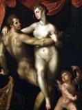 Mars, Vénus et Cupidon   Bartolomeus Spranger