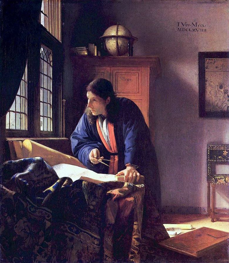 Géographe   Jan Vermeer