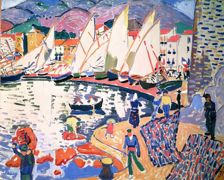 Séchage des voiles   Andre Derain