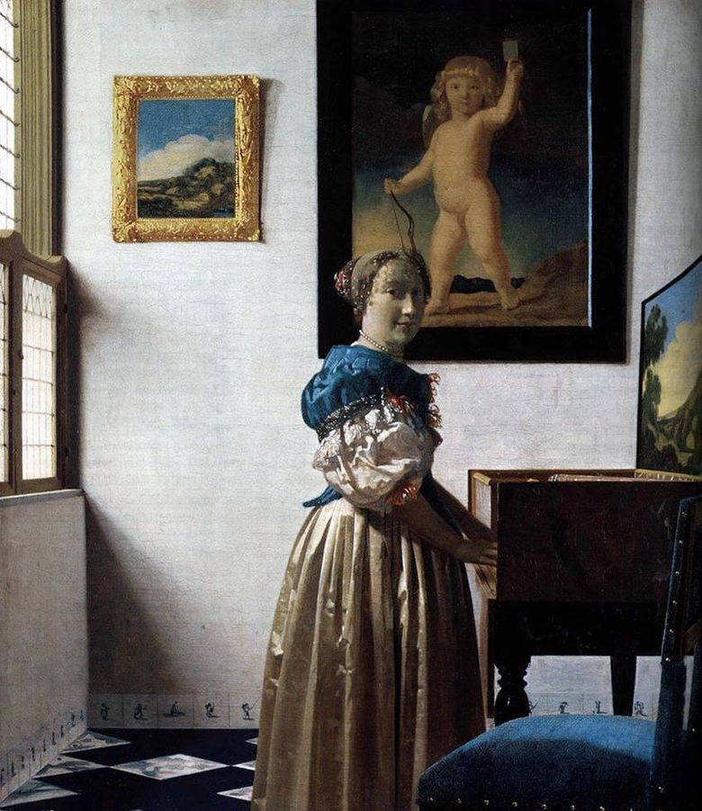 Vierge Dame   Jan Vermeer