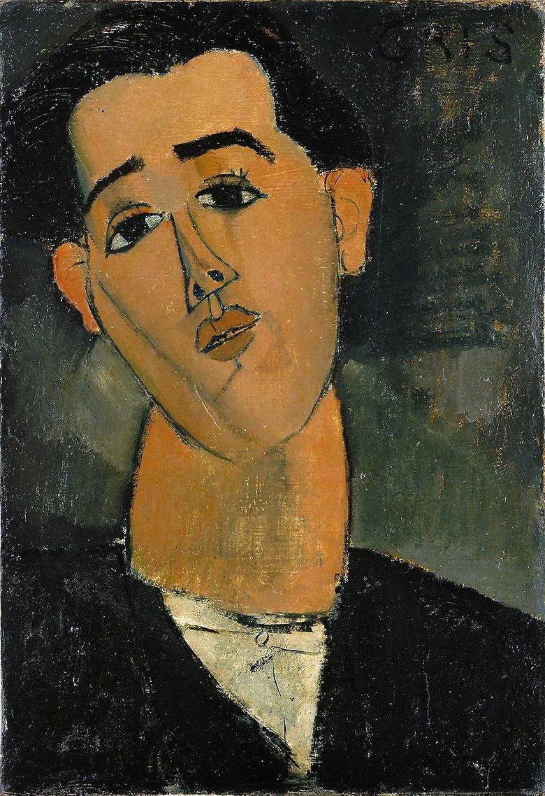 Portrait de Juan Gris   Amedeo Modigliani