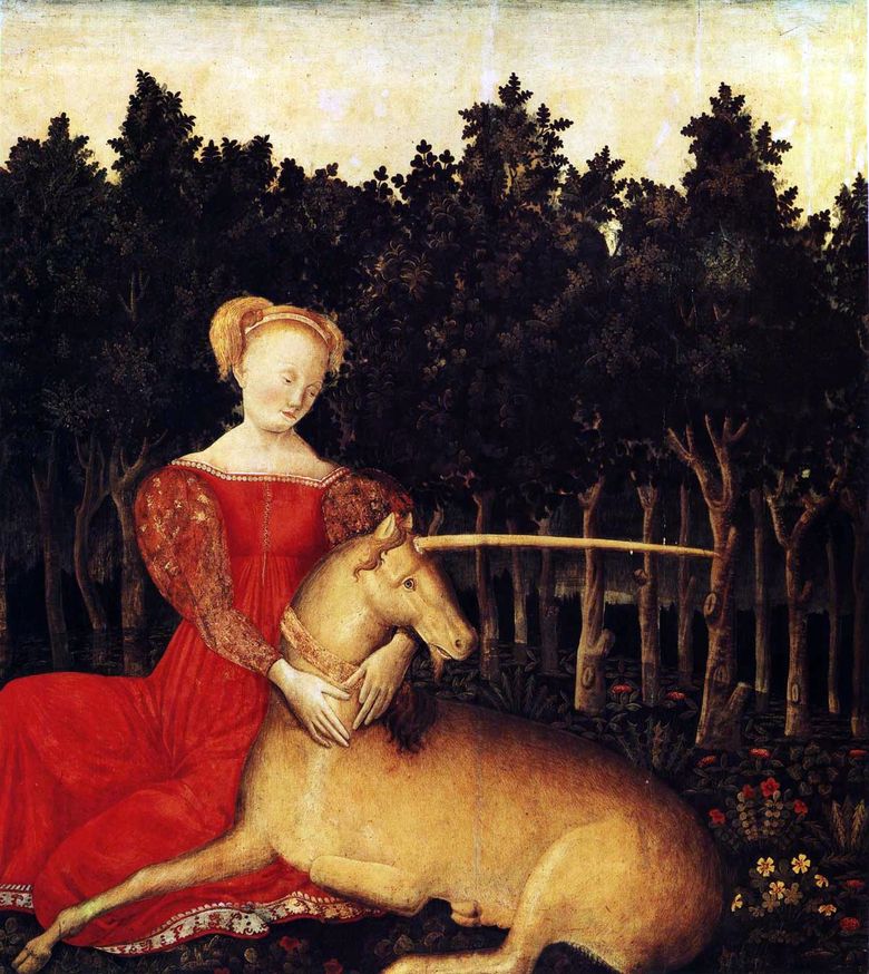 Fille avec licorne