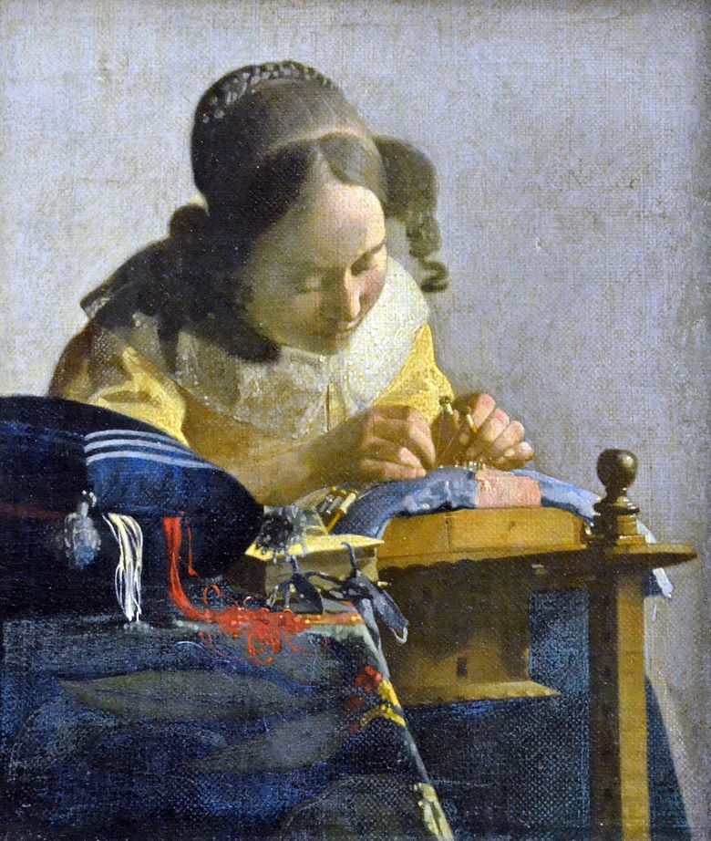 Dentellière   Jan Vermeer