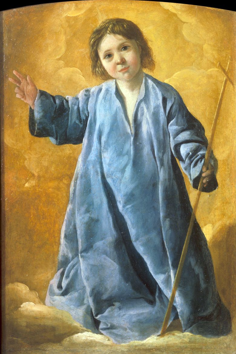 Bébé Christ   Francisco de Zurbaran