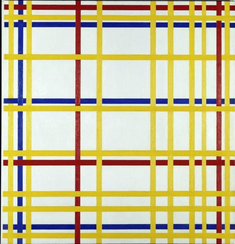 New York   Peter Cornelis Mondrian