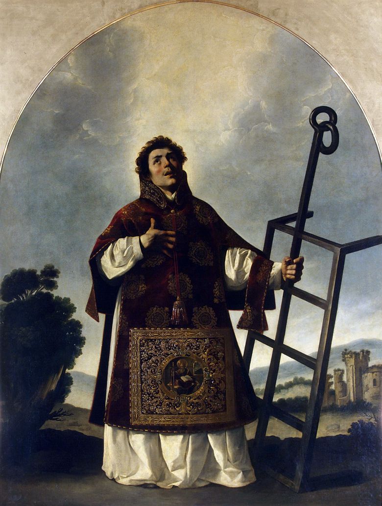 Saint Laurent   Francisco de Zurbaran