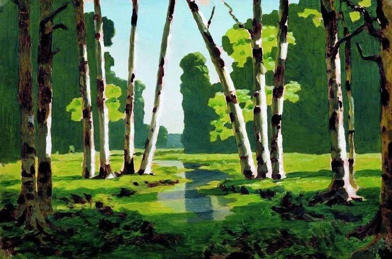 Birch Grove   Arkhip Kuindzhi