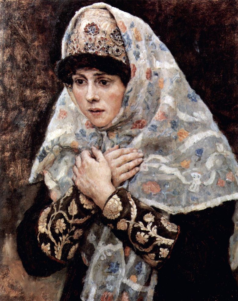 Fille de boyard   Vasily Surikov