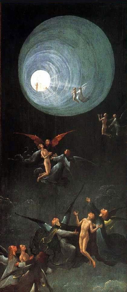 Ascension dans Empireus, Visions of the Underworld. Une partie de lautel   Jerome Bosch