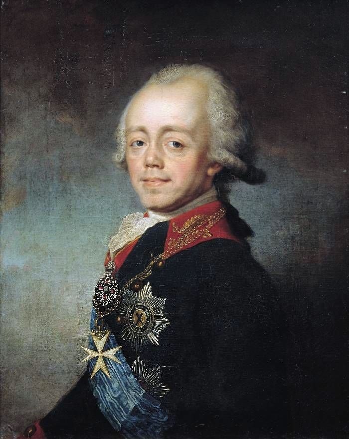 Portrait de lempereur Paul I   Stepan Schukin