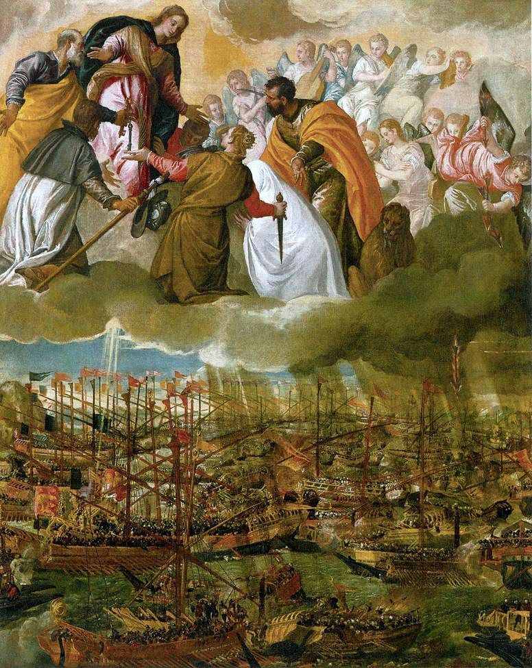 Allégorie de la bataille de Lépante   Paolo Veronese