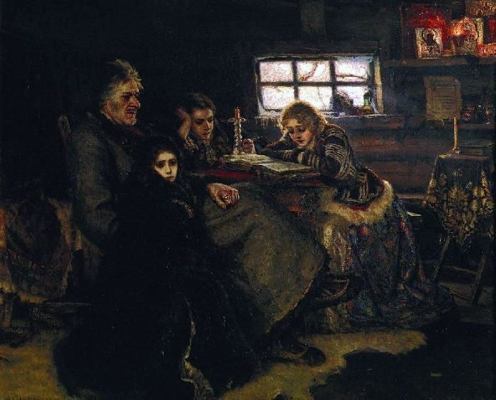 Menshikov à Berezovo   Vasily Surikov