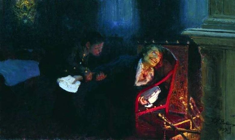 Auto immolation de Gogol   Ilya Repin