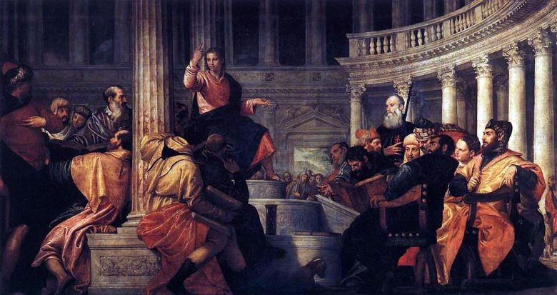 Jésus parmi les scribes   Paolo Veronese