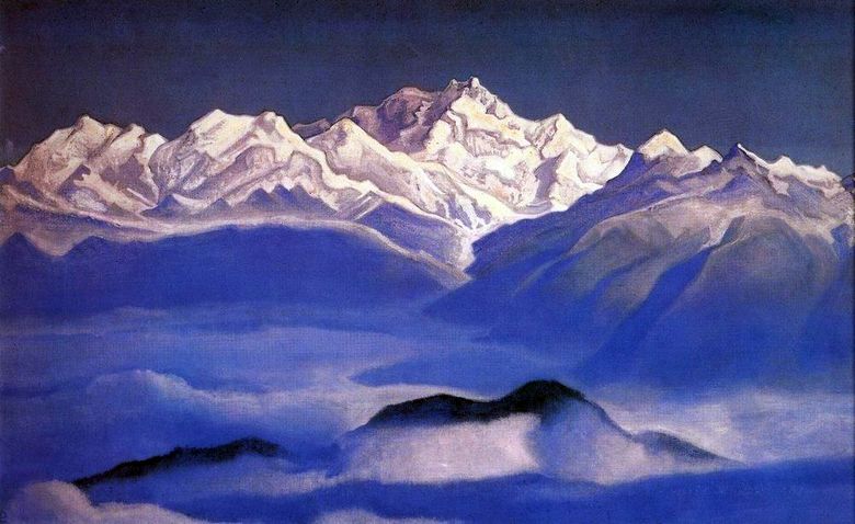 Himalaya (Blue Mountains)   Nicholas Roerich
