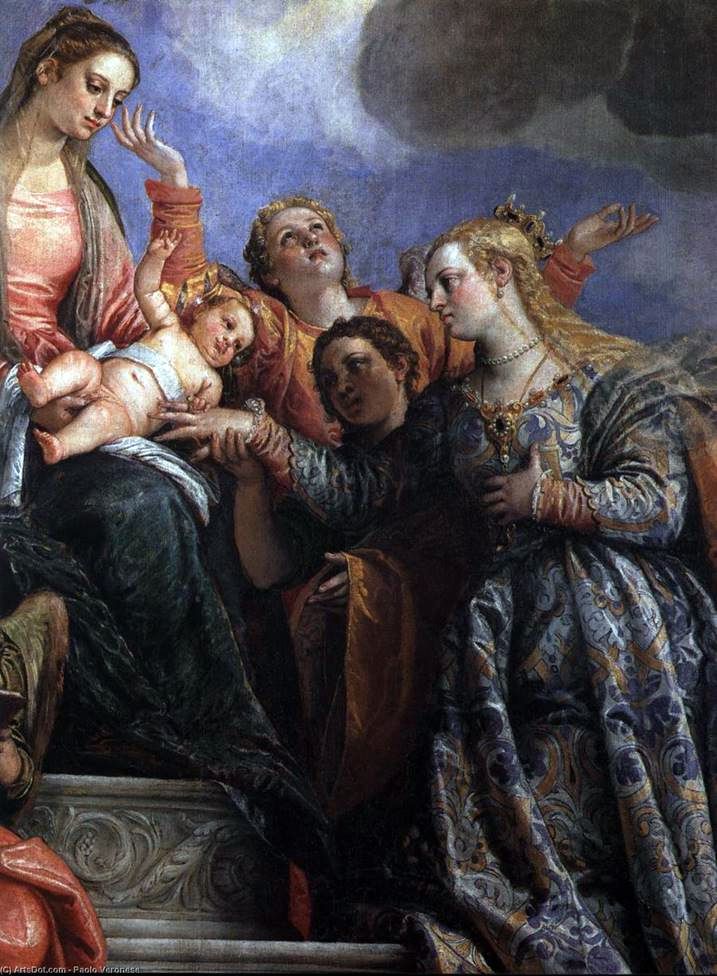 Fiançailles de sainte Catherine   Paolo Veronese