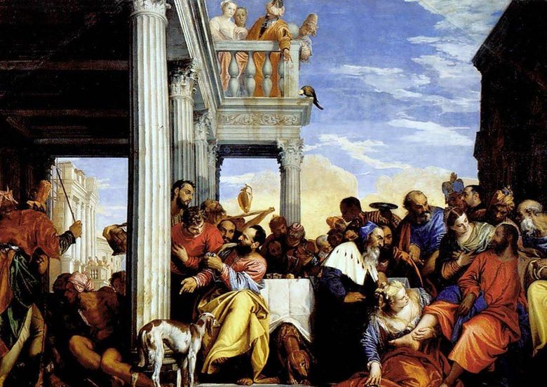 Fête de Simon le Pharisien   Paolo Veronese