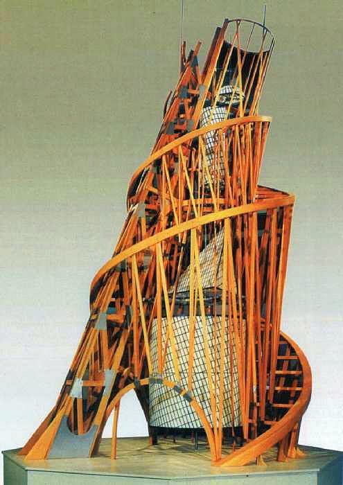 La tour. Maquette du monument à la IIIe Internationale   Vladimir Tatlin
