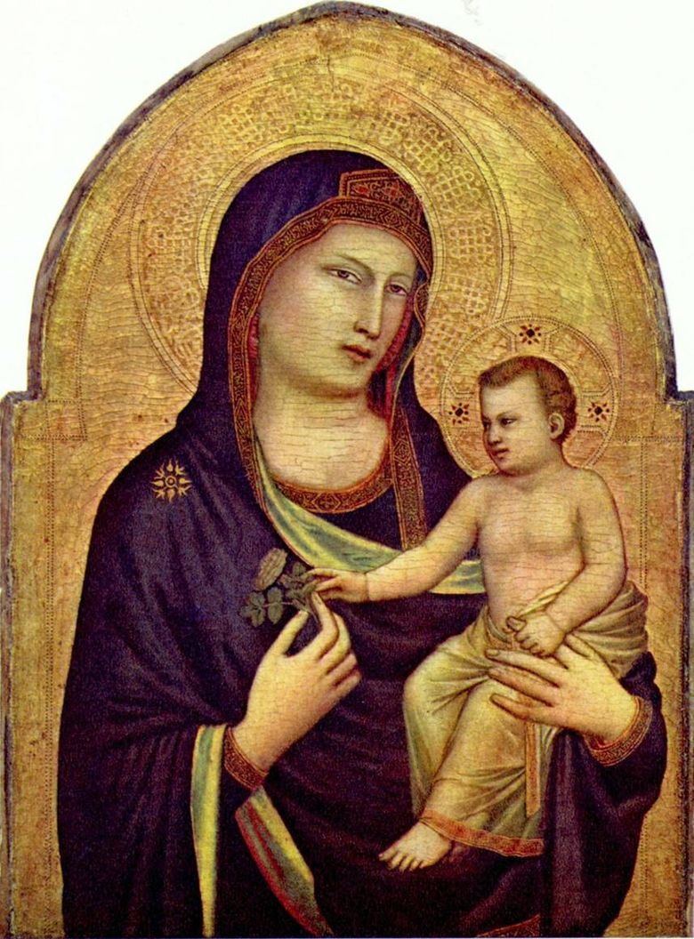 Vierge à lenfant   Bondone Giotto