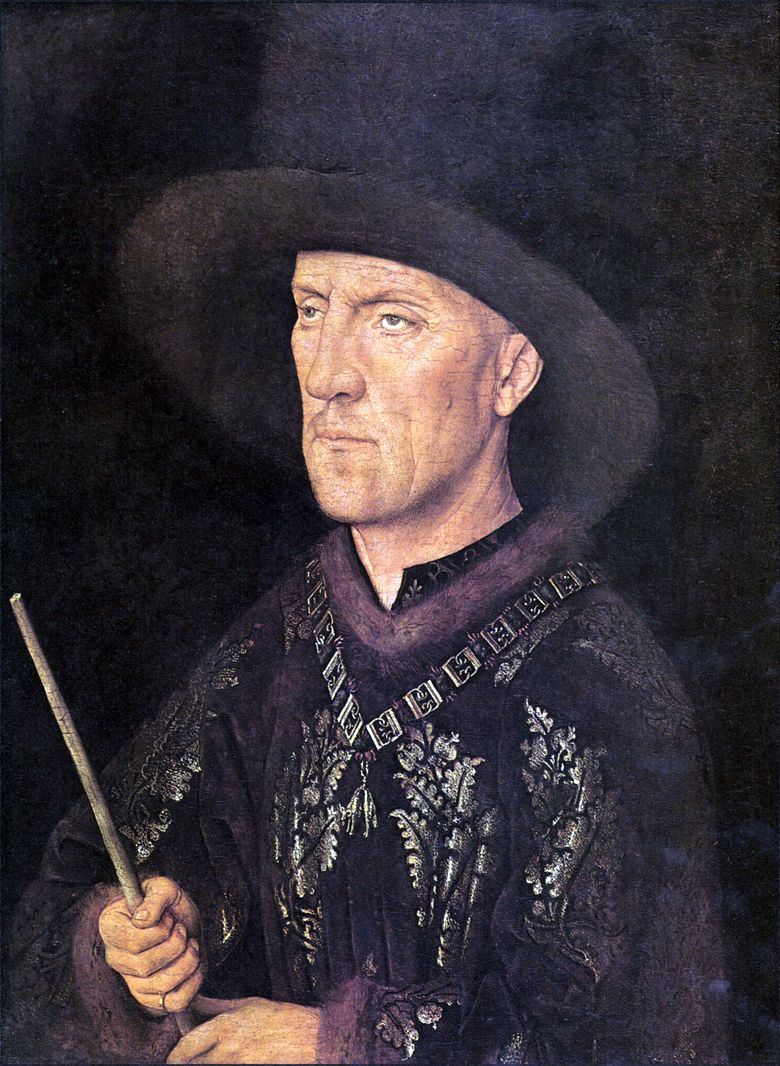 Portrait de Baudouin de Lanoi   Jan van Eyck