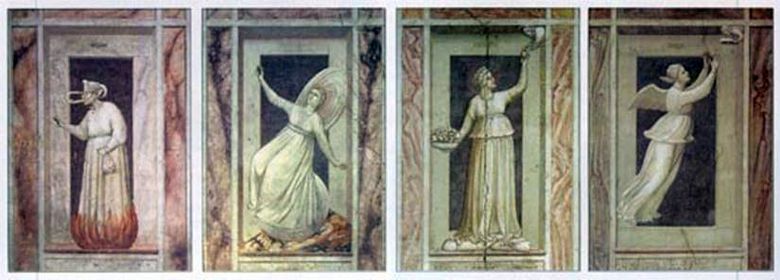 Vices et vertus   Giotto