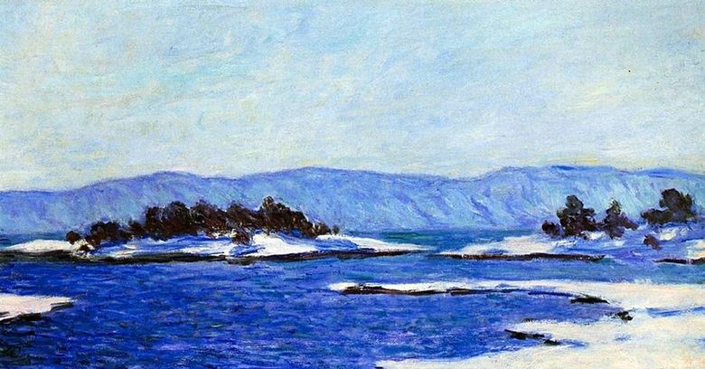 Terre du fjord, Christiania   Claude Monet