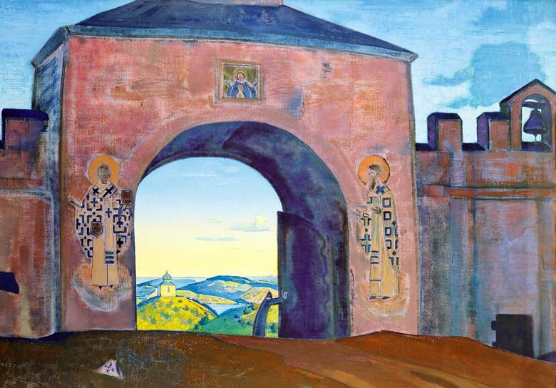 Et nous ouvrons les portes   Nicholas Roerich