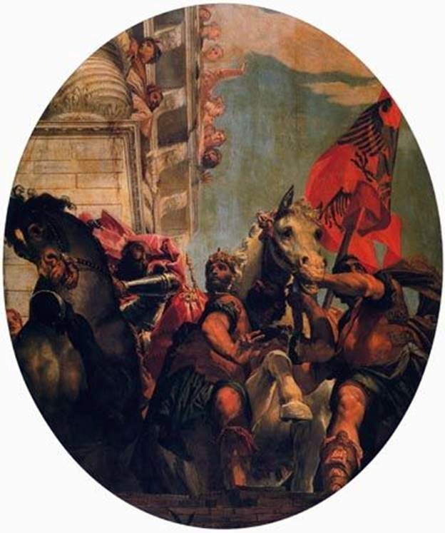 Le triomphe de Mardochée   Paolo Veronese