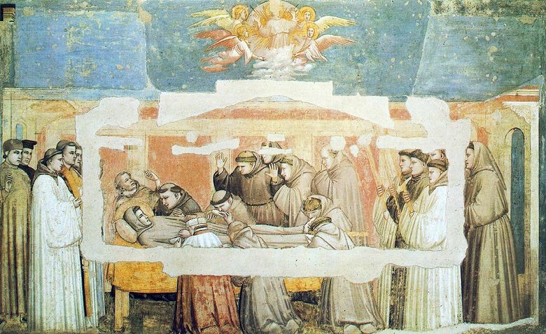 La mort de saint François   Giotto