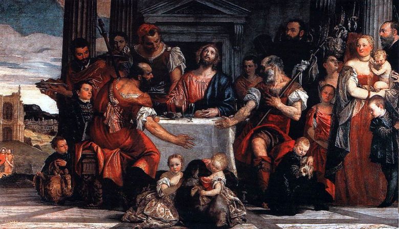 Le Christ à Emmaüs   Paolo Veronese