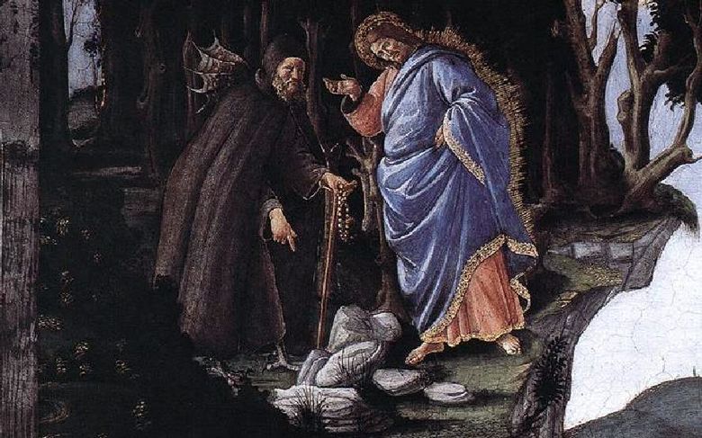 La tentation du Christ   Sandro Botticelli