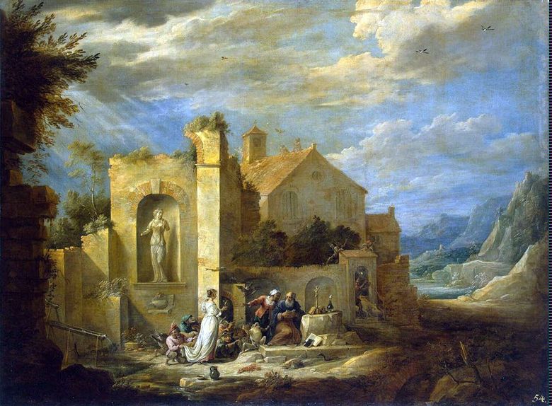 La tentation de Saint Antoine   David Teniers