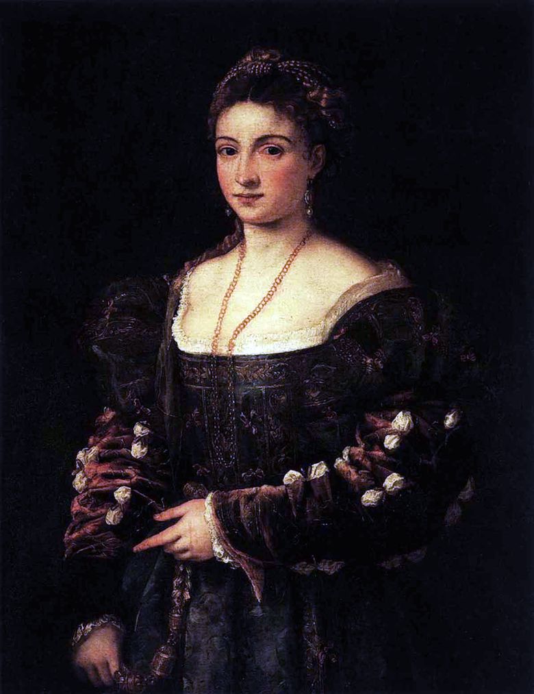 La Bella (Beauté)   Titian Vecellio