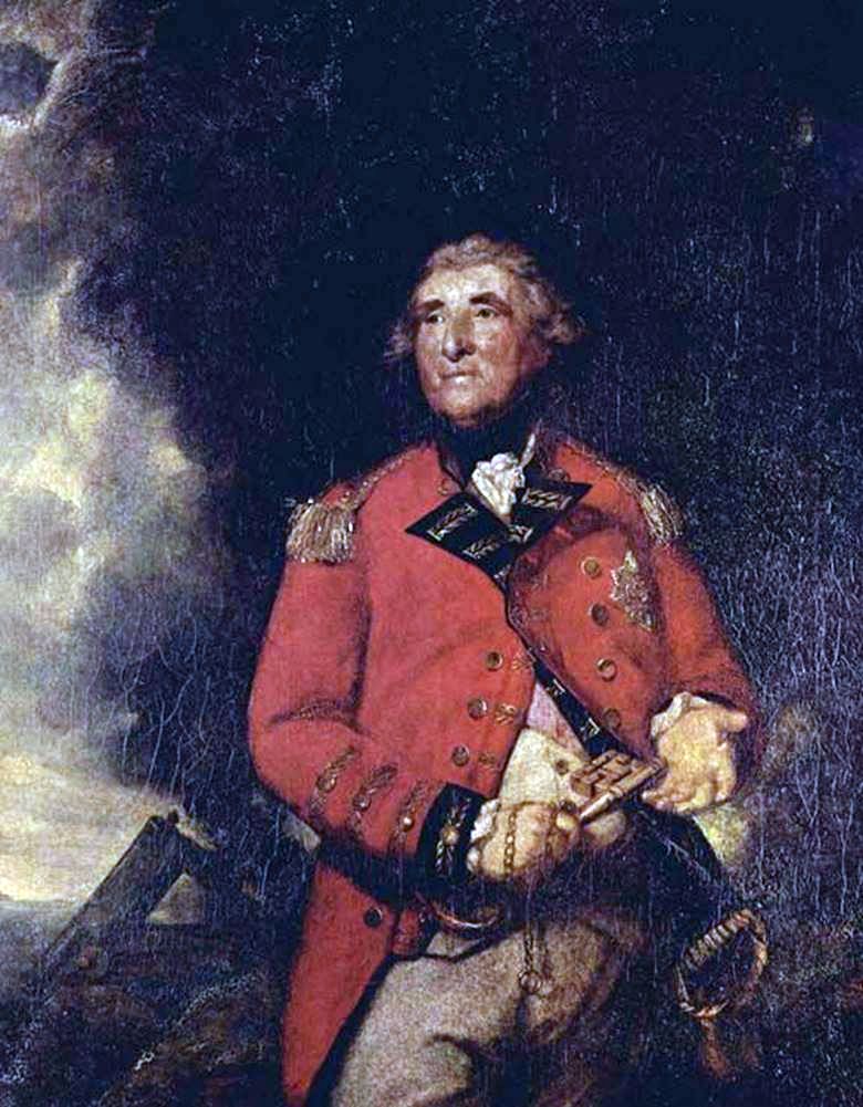 Lord Heathfield, gouverneur de Gibraltar   Reynolds Joshua