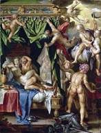 Mars et Vénus capturés par les dieux   Joachim Eiteval