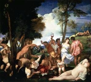 Bacchanale   Titian Vecellio