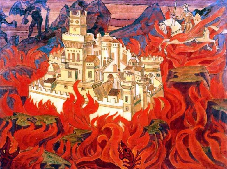 La grande ville   Inimitié   Ennemis   Nicholas Roerich