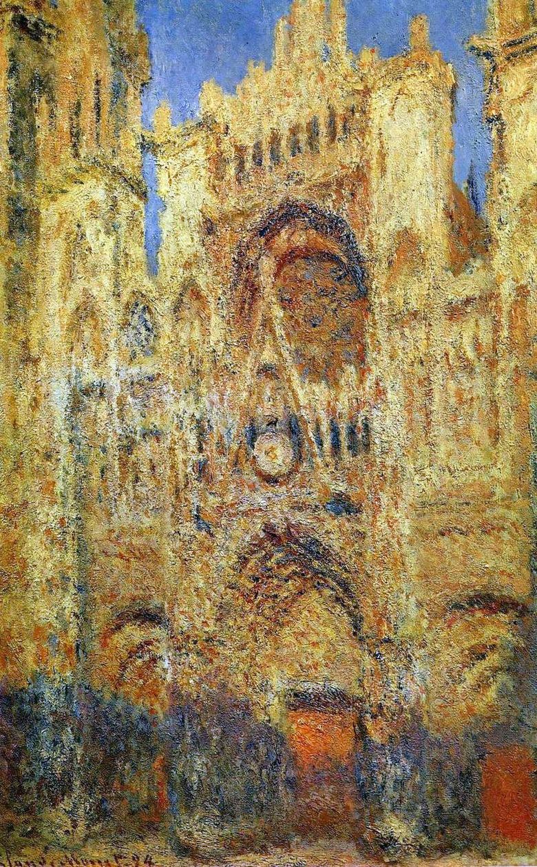 Cathédrale de Rouen   Claude Monet